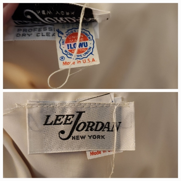 Vintage Ivory Embroidered Fringe Maxi Dress by Lee Jordan - Picture 3 of 16